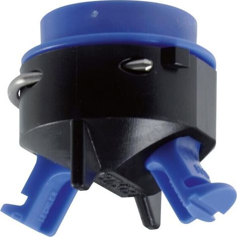 Tap贸n para boquilla doble tipo bayoneta SW12.6 color azul'con junta Lechler LECHLER 0921635610001