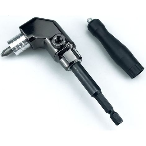 Tournevis universel d'angle Embout de tournevis à angle variable, tournevis d'angle, perceuse électrique à 90 degrés, tournevis d'angle électrique (1/5)