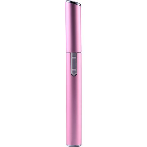 Rasoir Électrique Portable Visage Sourcils Corps Épilation Rasage Sans Fil Rose (1/5)
