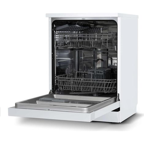 Lavavajillas 60cm Midea MFD60S080W-ES Clase E   12L, 12 cubierto (1/2)