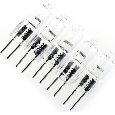 [JAMAIS UTILISÉ]5 X G4 20W 12V Ampoule Halogene Ampoules de Lampe (1/4)