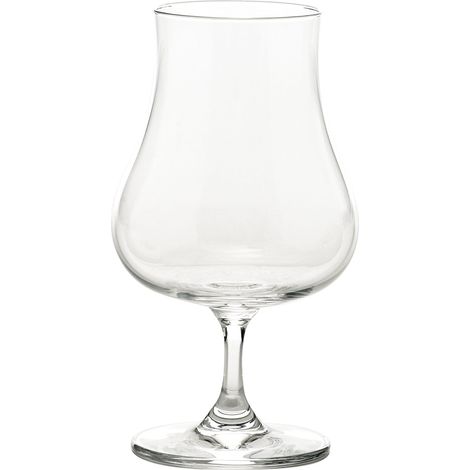 Zafferano Set 6 Calici Disty 22 cl per Degustazione Distillati in Vetro Sonoro Superiore Trasparente Ideale per Whisky Rum Cognac e Armagnac