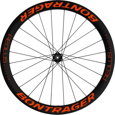 Pegatinas para neumáticos de bicicleta, diseño personalizable, adhesivo de vinilo duradero, rojo/naranja fluorescente. (1/2)