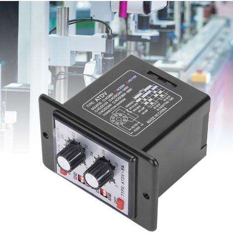 Drehknopf-Zeitschaltrelais Ein/Aus-Timer-Relais ATDVYA AC110V 220V 50/60Hz (1/5)