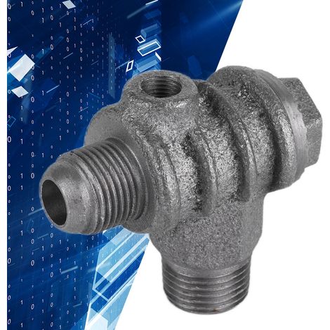 Dissipateur thermique en fer 1/2, clapet anti-retour 211910 mm (1/5)