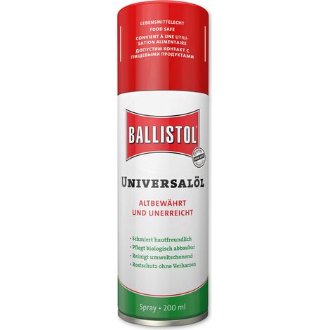 olio universale ballistol trasparente 200 ml biodegradabile