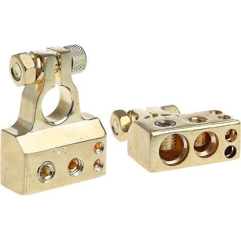 1 P Bornes de batterie à dégagement rapide Positive Négative F 0/1 2 4 8 AWG Outil (1/4)