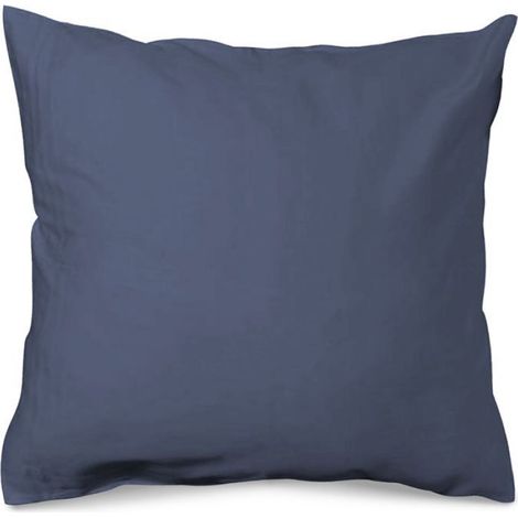 Taie D'Oreiller - Satin De Coton - 50x60 Cm - Fermeture Eclair - 1 Piece
