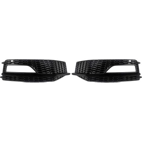 Griglia per fendinebbia, in plastica ABS resistente, ricambio diretto, nera (1/2)