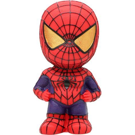 Tirelire Spider-Man - Figurine Épargne Enfant Adulte - 22 cm - Design Dessin Animé - 1 Pièce
