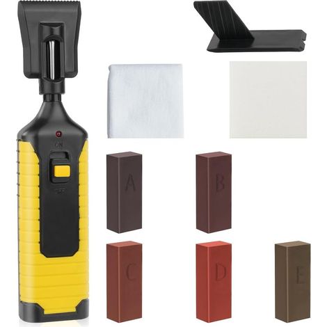 Kit de Réparation Parquet Sol, 5 Couleurs Sombres Kit Réparation Plan De Travail Stratifié, Cire Dure De Mastic à Bois Kit Réparation De Parquet Différentes Couleurs Réparations Stratifié Laminé (1/5)