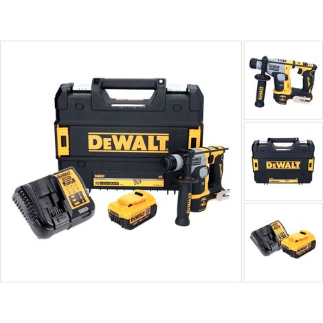 Trapano a percussione a batteria DeWalt DCH 172 M1 18 V 16 mm 1,4 Joule SDS plus Brushless + 1x batteria ricaricabile 4,0 Ah + caricatore + TSTAK