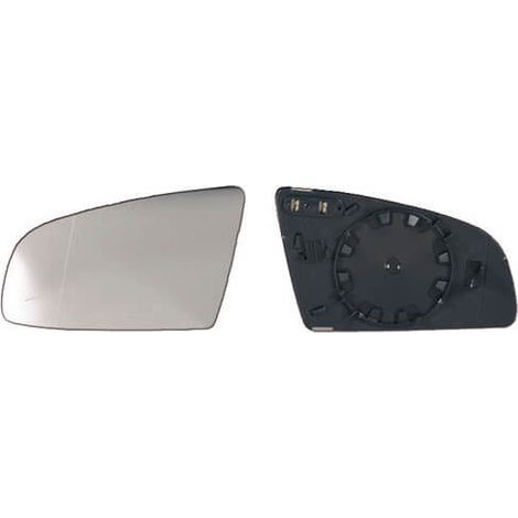 Verre de rétroviseur gauche asphérique chauffant Audi A3 et A3 Sportback 2003-2008