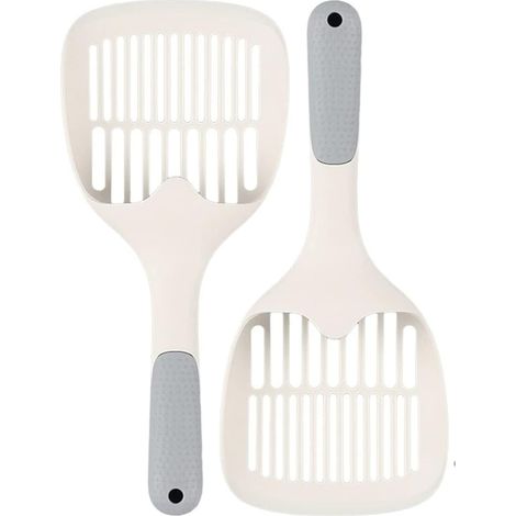 Cat Litter Scoop, Durable Plastic Cat Litter Scoop, with Handle, Non-Slip for Cleaning Cat Litter, Pet Supplies (1/5)