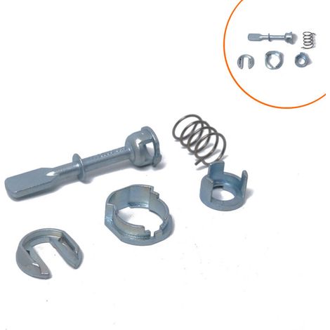 Kit de réparation de barillet de serrure de porte gauche ou droite 58 mm 6N0837223A Pagaie excentrique pour Polo 6N (1/4)