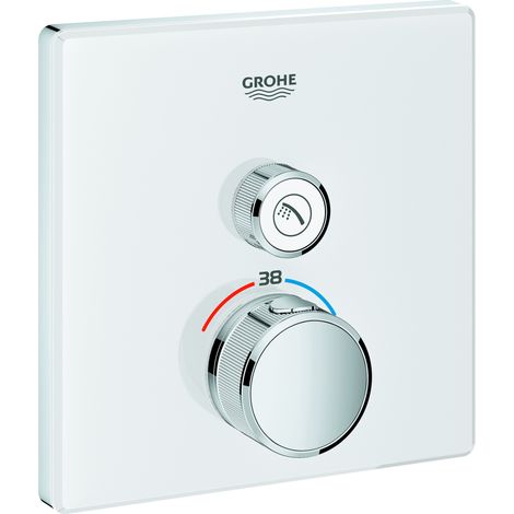 Grohe Grohtherm SmartControl Thermostat avec un robinet d'arrêt, (1/4)