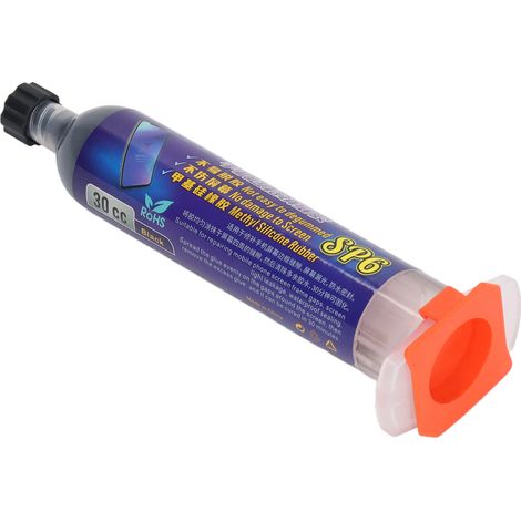 Colle réparation écran téléphone silicone méthyle adhésif courbé 30ml + 5 aiguilles 98% lumière durcit 30min iPhone Huawei OPPO VIVO (1/5)