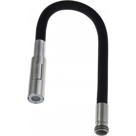 Deante Luno caño para fregadero negro ABAB74W