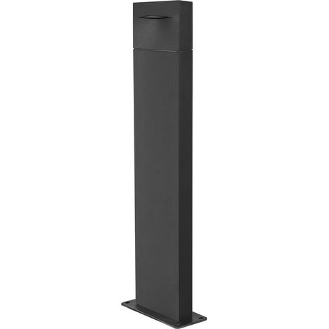 Forlight Hide - Baliza de Jardín LED 80cm Altura para Exterior IP44 Luz Neutra 4000K Color Gris Urbano (1/5)