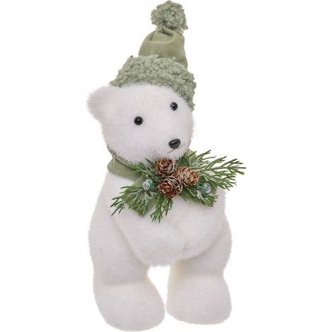PLF OSO SENTADO SOMBRERO VERDE - Feeric lights & christmas (1/5)