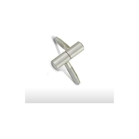 Cerniere Anuba per porte e finestre legno,2 pezzi Maschio Femmina,14 mm,Cromo Satinato