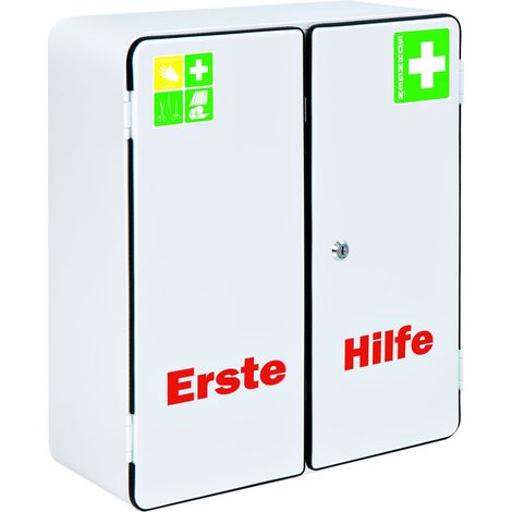 Söhngen Verbandschrank ROM + Füllung Standard zweitüriger Erste-Hilfe Schrank