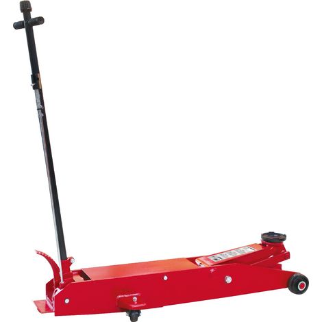 Mw Tools – Cric rouleur hydraulique 5 T – Capacité de levage pour véhicules lourds – Pédale quick lift – Châssis robuste – CAT5TLN