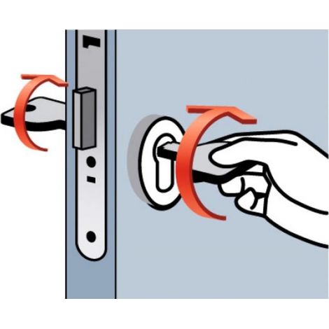Tesa Assa Abloy – Cylindre de serrure double T60 laiton nickelé 5 clés réversibles – Protection antibumping et antiperçage – Dimensions 40 x 50 mm