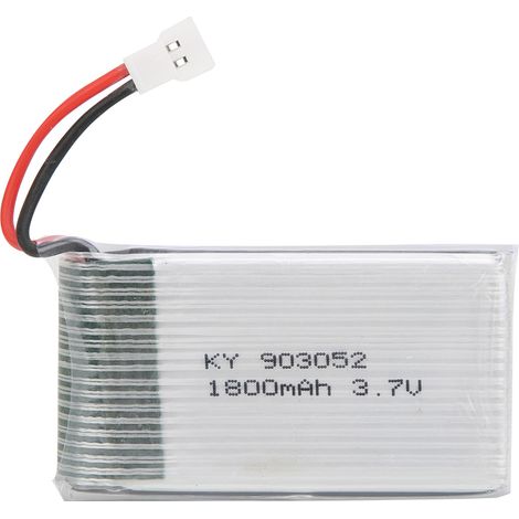 Batterie Lithium 3.7V 1800mAh pour Drone Y101D, Accessoire Rechange Plie RC Jouet, Pile Quadcopter Compatible (1/5)