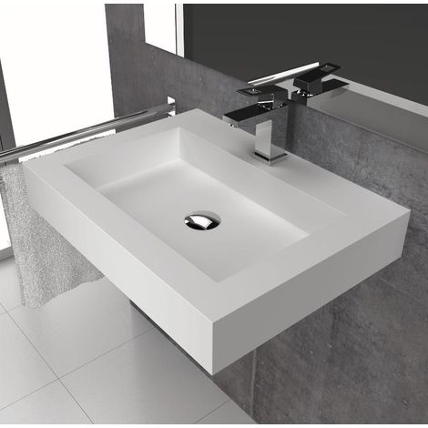 Waschbecken hängend - Solid Surface BRISTOL