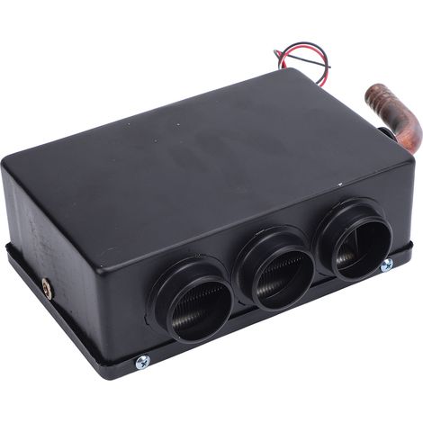 Chauffage Portable 24V 500W pour Voiture Camion, 3 Sorties, Débit d'Air 80CFM, 8500BTU, Faible Bruit, Dégivreur et Désembueur de Pare-Brise (1/5)