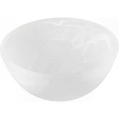 Abat-jour en verre dépoli élégant, remplacement pour luminaires, 20x20 cm, lot d'un seul (1/5)