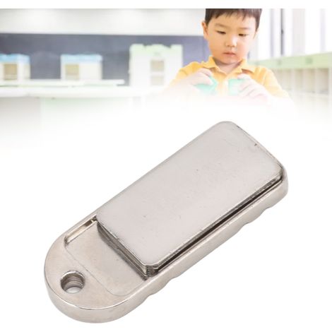 Taktischer Fidget Slider, EDC Slider, tragbarer silberner mechanischer Slider für Erwachsene, magnetischer Anti-Stress-Slider, 60 mm Aluminium (1/5)