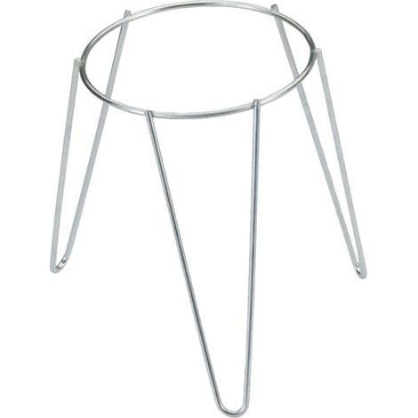 SATURNIA soporte maceta pie zincado 20 cms , Soporte maceta pie - Diametro del soporte: 20 cm.- La parte alta del macetero debe ser mas grande que el diámetro del sopor