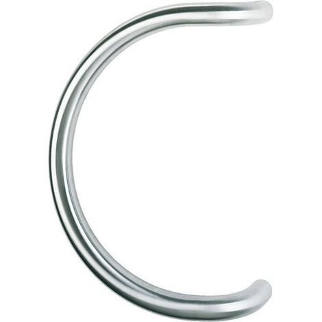 HOPPE HT-Stoßgriff E5310,Halbkreis L330, Durchmesser 30 Edelstahl matt (1/4)