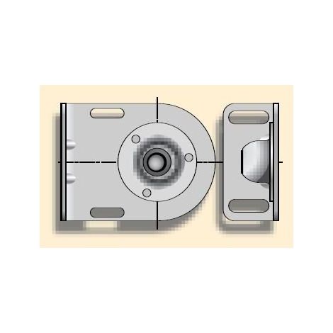 Equerre avec rotule ø 10 ZN SOMFY (1/2)