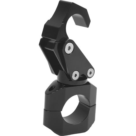 Crochet porte-casque universel pour guidon de moto 28 mm en alliage d'aluminium, accessoire moto pratique (1/5)