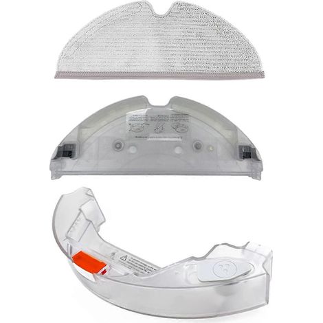 Réservoir d'eau, support de balai et chiffon de balai pour aspirateur T7 T7PRO S5MAX S6MAX - Pièces de rechange (1/5)