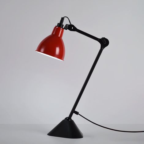 Lámpara De Mesa Articulada "RUBY 205" - E27 - Rojo (1/5)
