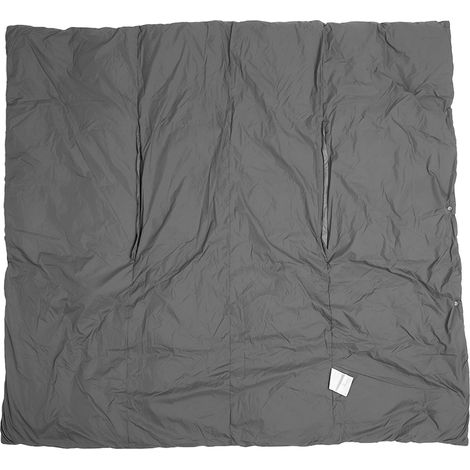 Couverture chauffante USB portable extérieur 3 vitesses châle chauffant ajustable gris pour camping bureau études bibliothèques vie quotidienne (1/5)
