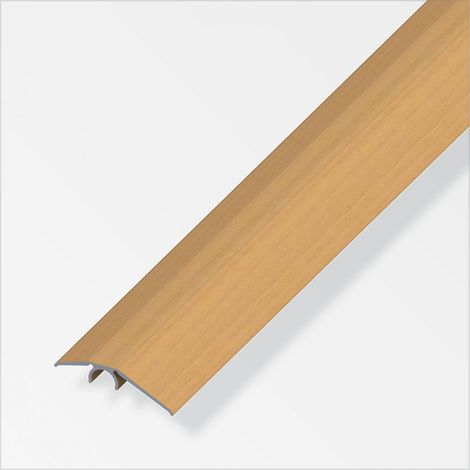 alfer Niveauausgleichs-Profil 1 m, 40 mm Alu beschichtet sublimiert buche Profil (1/2)