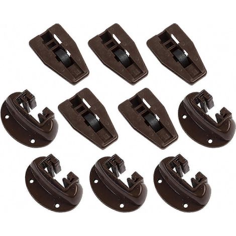 Schubladenschienen-Set, 5-teilig, für Kenlin Rite-trak II Schubladen mit Mittelmontage (1/5)