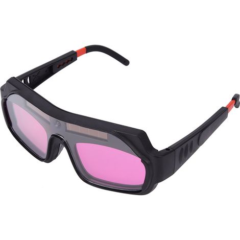 Solarbetriebene, selbstverdunkelnde Schweißerbrille für MMA- und WIG-Schweißen (1/5)