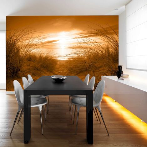 Papier peint adhésif Plage - 294 x 210 cm