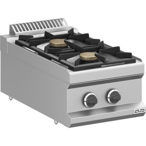 Réchaud à gaz - 2 feux - 2x7 kW - Arilex