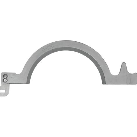 Mâchoire de serrage gauche D 180 mm, 45 254662