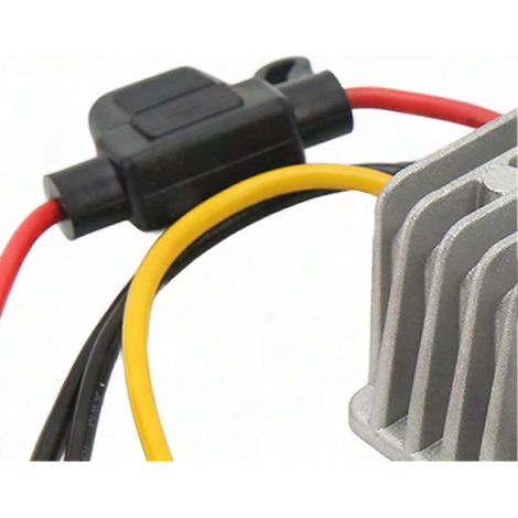 Régulateur Redresseur de Tension 13V-72V vers 12V 120W Alternateur Stabilisateur pour Voiturettes Golf, Voitures, Camions, Moteurs Électriques (1/2)