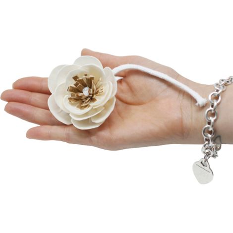 Fleurs naturelles pour diffuseur - Petit coquelicot sur ficelle- Vendu par 1