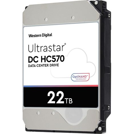 Disco rigido Western Digital Ultrastar 22TB SATA 0F48155 (1/2)