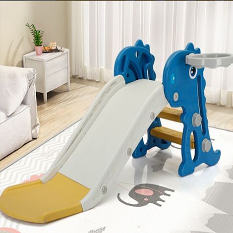 Sturdy Indoor Slide for Kids Easy Assembly Safe Playtime with Enlarged Sliding Area 3 Section Design Durable Materials (1/5)